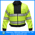 Wholesale Men Cycling Polyester Rain Jacket with 3m Reflective Tape